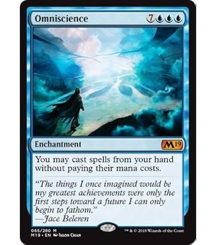 Amazon.com: 4x | Omniscience | Anime | Full Art | Foil or Non-Foil