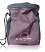 Durable Climbing Chalk bag featuring Large Zippered Pocket and water resistant outer layer great gear for climbing gymnastics and weight lifting – combo pack comes with refillable chalk ball (Brown)
