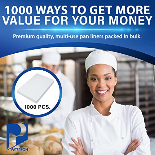 Paterson Paper 16" x 24" Full Size White Quilon Coated Reusable Baking