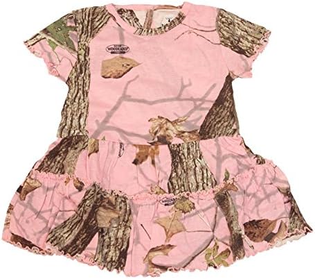 Kings Camo - Infant/Toddler Camo Dress - Woodland Pink