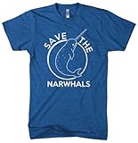 Youth Save The Narwhals Tshirt Funny Narwhal Unicorn Shirt For Kids