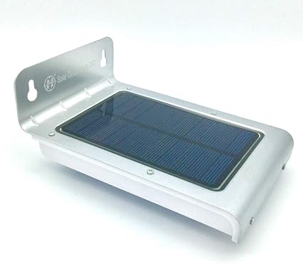 led solar com fotocelula e sensor de