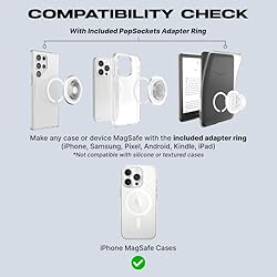 PopSockets PopGrip for MagSafe, Magnetic Phone Grip