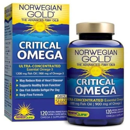 Renew Life Ng Critical Omega Fish Gels, 120 Count image