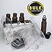 Roller Bottles for Essential Oils – 12 Pack 10 ml Glass Tall Roll On Refillable Empty Amber Bottles with Stainless Steel Roller Ball Cap Bulk – DIY Perfume Aromatherapy – Bulk Essentials