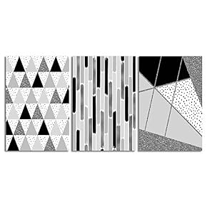 Abstract Geometric Home Artwork for Living Room Bedroom...