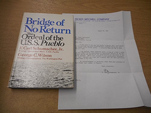 Bridge of No Return: The Ordeal of the U.S.S. Pueblo