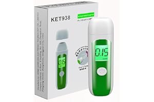 Ketone Breath Meter, Digital Ketosis Tester, Accurate Measurement, Help Monitor Your Weight & Ketosis(mool/L)