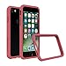 RhinoShield iPhone 8/iPhone 7 Bumper Case [CrashGuard Shock Absorbent Slim Design Protective Cover [3.5 M/11ft Drop Protection] Apple - Coral Pink