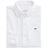 Vineyard Vines Boys Boys' Seawall Solid Oxford Shirt