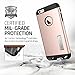 Spigen Slim Armor iPhone 6S Plus Case with Kickstand and Air Cushion Technology Hybrid Drop Protection for iPhone 6S Plus 2015 - Rose Gold