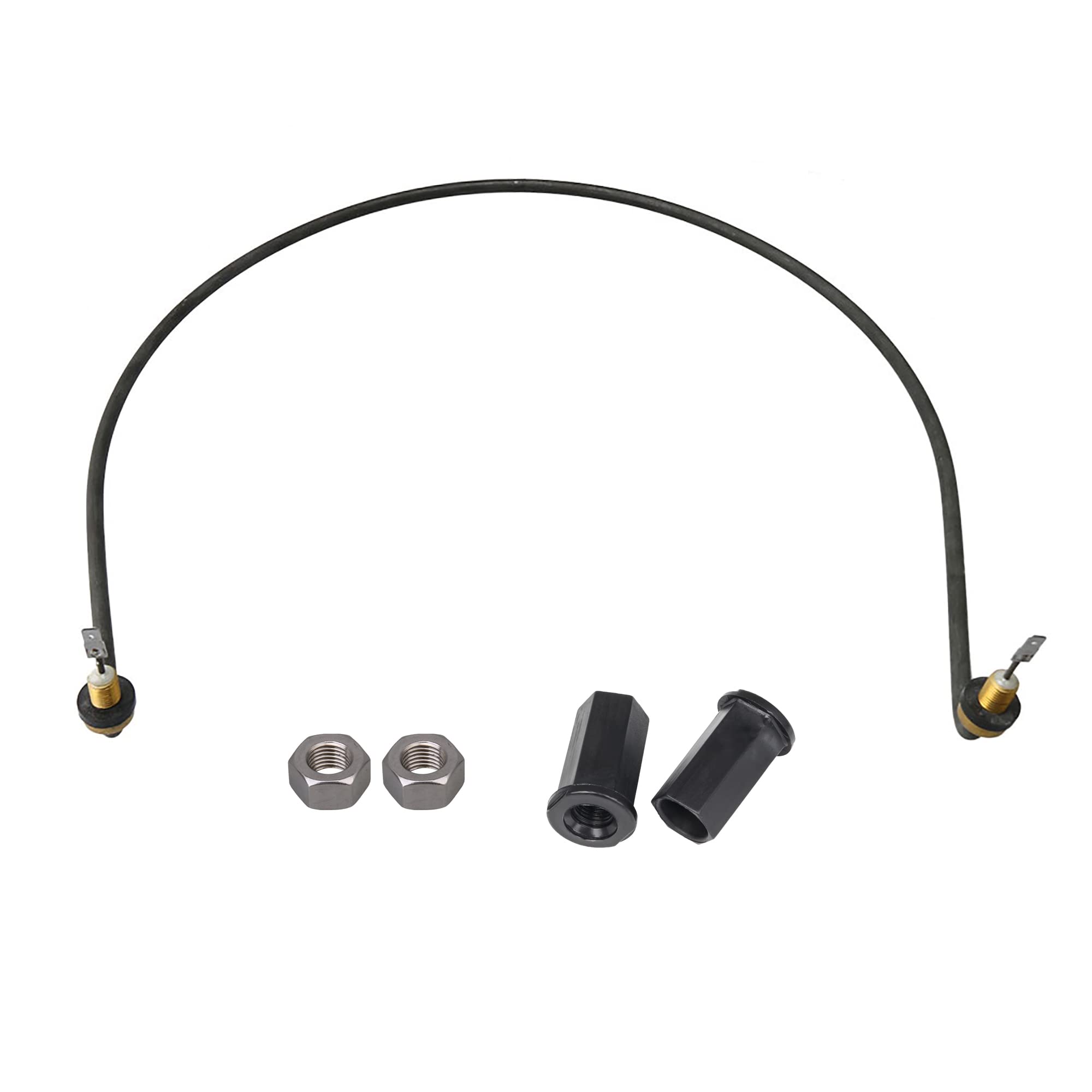 Photo 1 of BQLZR Dishwasher Heating Element W10518394 W10134009 PS8260087 Dishwasher Parts Replacement for Whirlpool Replaces WDF530PLYB2 WDF320PADB3 WDT730PAHZ0 WDT720PADM2 GU2500XTPS7 with 7/16 X 20 Nuts