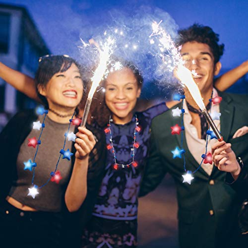 3 America+Party+Favors+Light+Necklaces