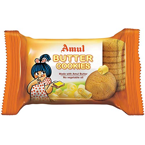 Amul Butter Cookies 40 Gm - - Pack of 6 