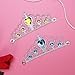 Princess Tiara Crown Set,Girls Dress up Party Accessories,5pcs