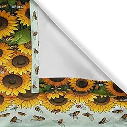 Ambesonne Sunflowers Window Valance Pack of