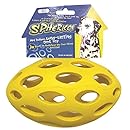JW Pet Company Hol-ee Football Size 8 Rubber Dog Toy, Large, Colors Vary