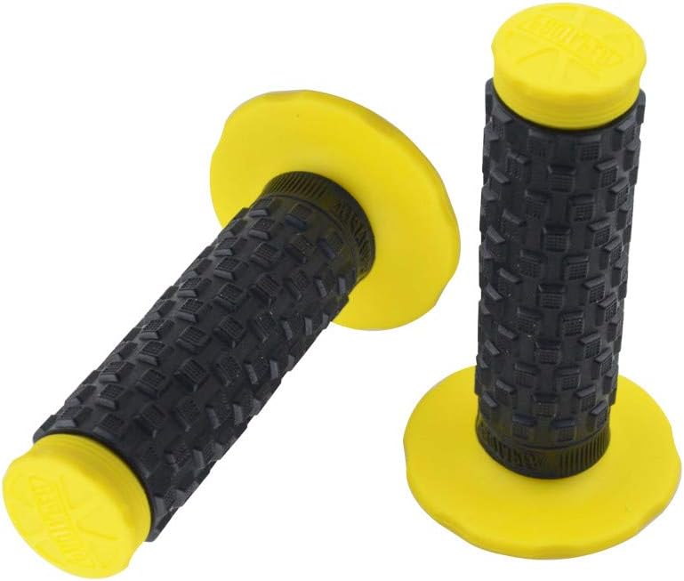 GOOFIT Universal 7/8" Handlebar Grip Soft Rubber Comfort Racing Grip fit for XR 50 KLX SSR Pit MX Dirt Bike Scooter ATV: Automotive