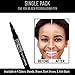 BELLA BROW By Dream Look, Microblading Eyebrow Pen with Precision Applicator (Single Pack - Ash Black) – As Seen On TV, Natural Looking, Smudge Proof, Waterproof, Long Lasting.