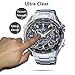 [5-Pack] for Casio EQS-500 EQS500db-1a1 Watch Screen Protector,Full Coverage Screen Protector for Casio EQS-500/EQS500db-1a1 Watch HD Clear Anti-Bubble and Anti-Scratch