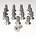 Prime Ave Stainless Steel Brake Disc Rotor Screws Compatible/Replacement For Acura & Honda 936-000-601-40-H (Pack of 16)