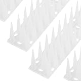 OFFO Bird Spikes Pigeon Deterrent 6.67m Frosted Clear, 31.8cm length