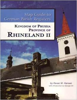 Rhineland II Regierungsbezirks Köln & Koblenz (Map Guide to