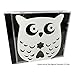 Owl Wonderland Bookends - Cute Lightweight Baby Owls - Great Decor for Little Ones Nursery, Childrens Bedroom, Kids Playroom or Fun Owllover Gift for Office (White)