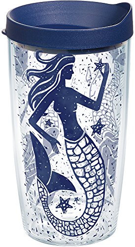 Tervis 1199002 Vintage Mermaid Collage Tumbler with Wrap and