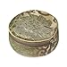 Travel Jewelry Case - Silk Brocade (Lotus Taupe)