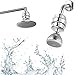 Shower Filter, Xiaoba 8-Stage Shower Water Filter (Chrome) - Replacement Cartridge + 1 Teflon Tape To Remove Chlorine And Flouride – High-Pressure Output, Handheld or Combo Head