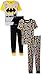 LEGO Batman Little Boys' Work 4-Pc Pajama Set, Black, 8