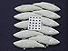 wLure 10 Blank Unpainted Minnow Crankbait Topwater Lipless Jerkbait Fishing Lures (UPL536P10)