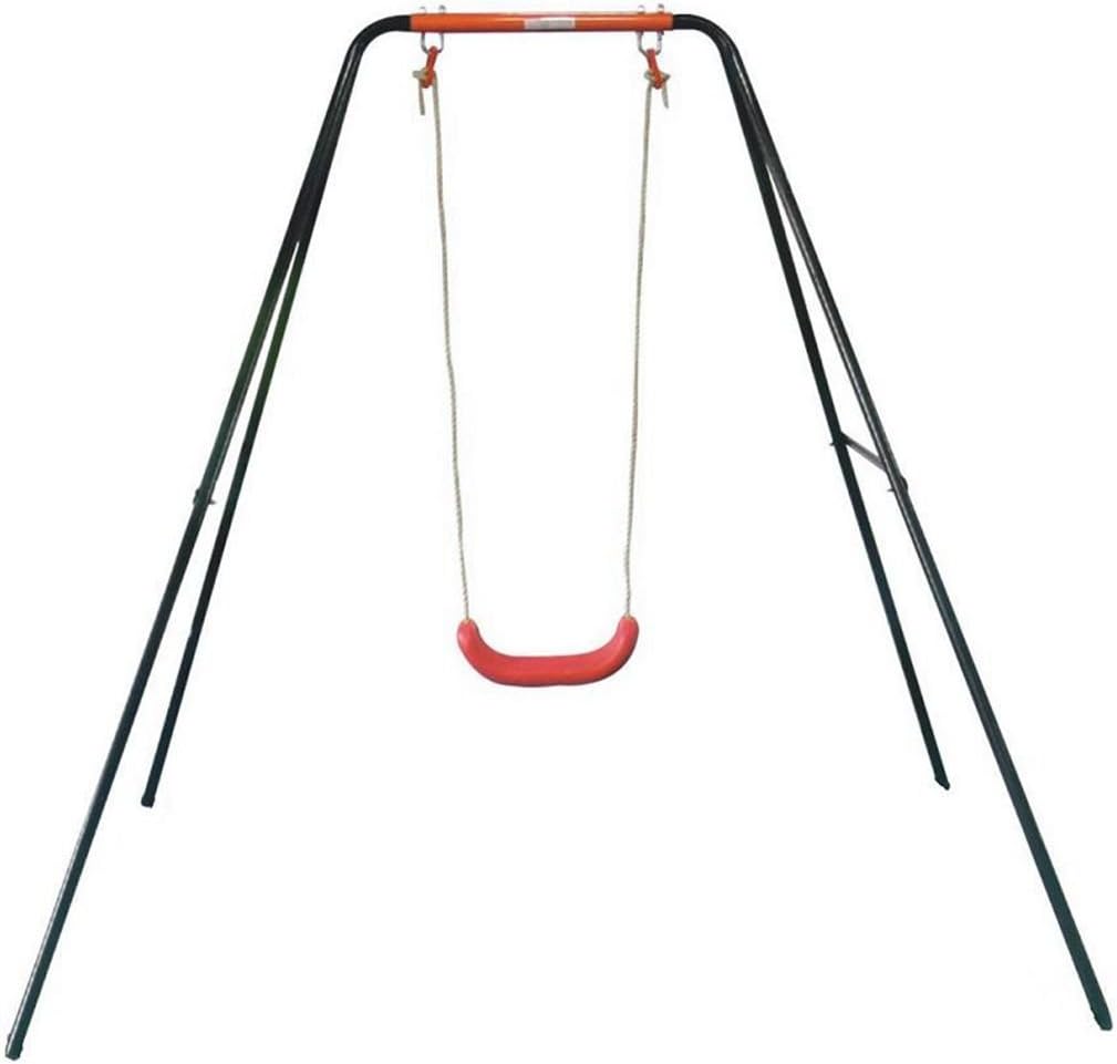 GMT Sport Kids Outdoor Folding Single A-Frame Swing Set