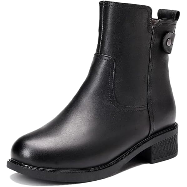 Amazon.com | Side Zipper Boots for Women Ankle Boots Short Boots