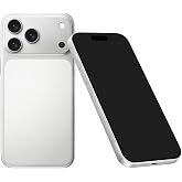 Faawxlo Fake Phone Dummy PropPhone, BlackScreen Decoy PhonePear PhoneNon-Working Phone17Air 17Pro Max, DisplayPhone Look Like Real Phonepro max 17 Silver (17Pro,White,Black Screen) Prop Mobile Phone