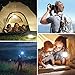 SUAOKI Led Camping Lanterns for Lighting (Powered by Solar Panel and USB Charging) Collapsible Flashlight for Outdoor Hiking Tent Garden (Emergency Charger for Phone, Water-Resistant)