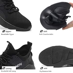 jiefu steel toe shoes