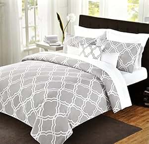 Amazon.com: 6pc Max Studio Modern Geometric Quatrefoil