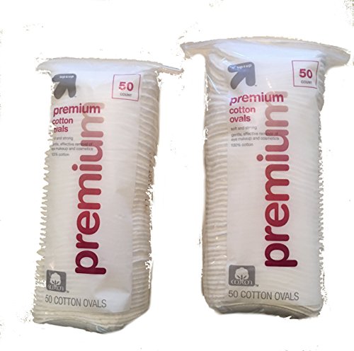 2 pack of 50 premium cotton ovals by UP & UP (Target)