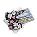 Jom Tokoy Makeup Bag travel makeup bag Cosmetic Bag Makeup Bag for purse (Rose)