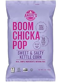 Angie's BOOMCHICKAPOP Sweet & Salty Kettle Corn, 7 Ounce Bag