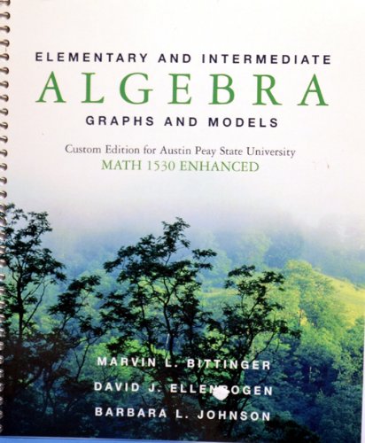 Elementary and Intermediate Algebra Graphs and ... 0536447195 Book Cover