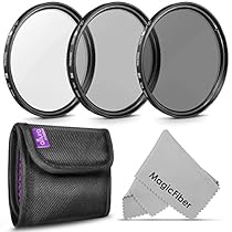 52MM Altura Photo Professional Photography Filter Kit (UV, CPL Polarizer, Neutral Density ND4) for Camera Lens with 52MM Filter Thread + Filter Pouch