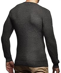 Leif Nelson Men's Sweater Pullover Hoodie Basic