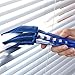 Orgrimmar Window Blind Cleaner Duster Brush with 5 Microfiber Sleeves - Blind Cleaner Tools for Air Conditioner Window Blinds Jalousie Shutter Dust