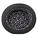 The Hat Depot 1400f2091 100% Cotton Paisley Lining Premium Quality Porkpie Hat (L/XL, Black)