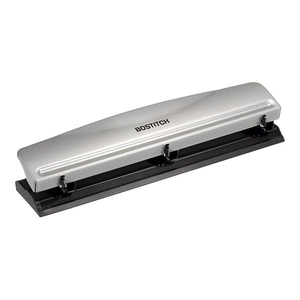 BOSTITCH OFFICE PREMIUM 3 HOLE PUNCH, 12 SHEET...