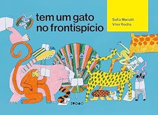Livro Tem um gato no frontispício | Livro altamente recomendável FNLIJ 2025 |
