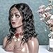 13x6 Lace Front Wigs Human Hair Wigs 9A Wet and Wavy Baby Hair Pre Plucked Glueless Lace Wigs Short Bob Wigs For Black Women (8 inch with 150% density)